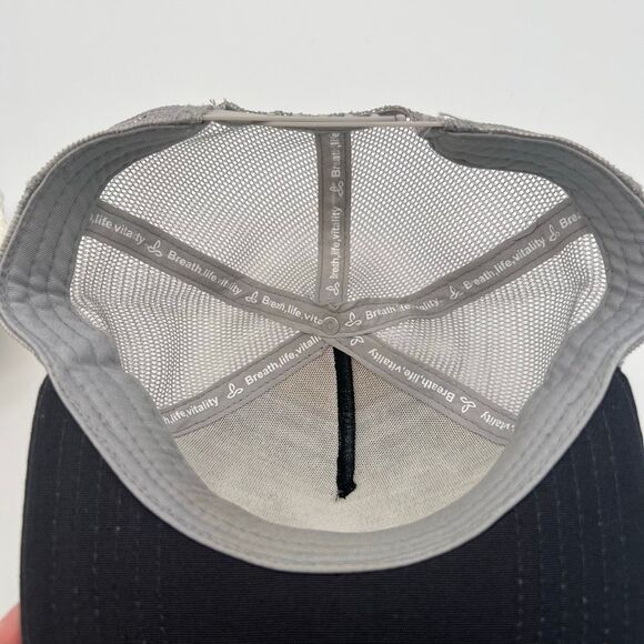 PRANA Hat Men’s One Size Multicolor Striped Flat Brim Vista Trucker - Picture 9 of 9